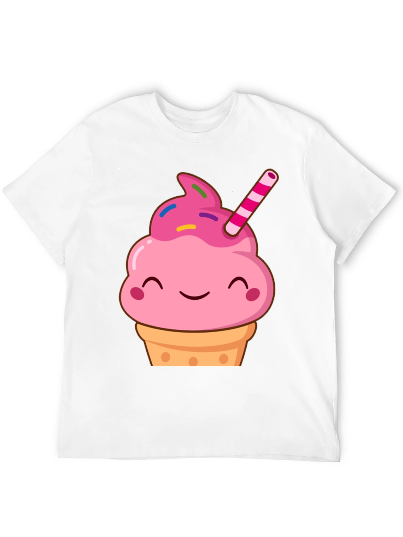 Black Cute Cupcake Graphic Tee - Sweet Treat Shirt view 12