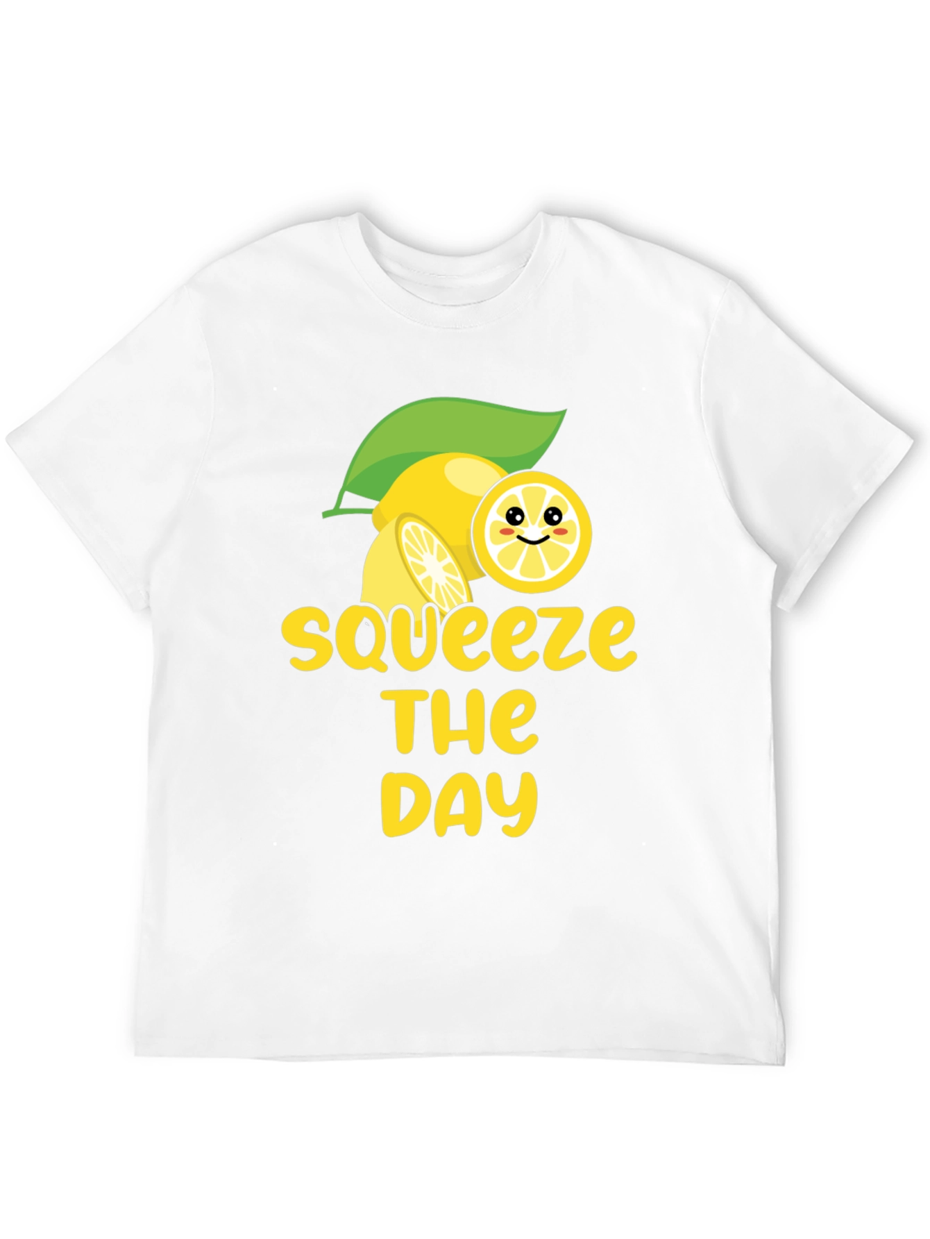 Black Squeeze the Day Graphic Tee - Black Cotton view 12
