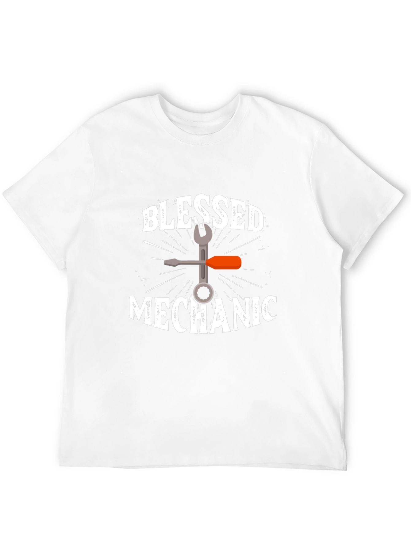 Blessed Mechanic T-Shirt - Black - 12