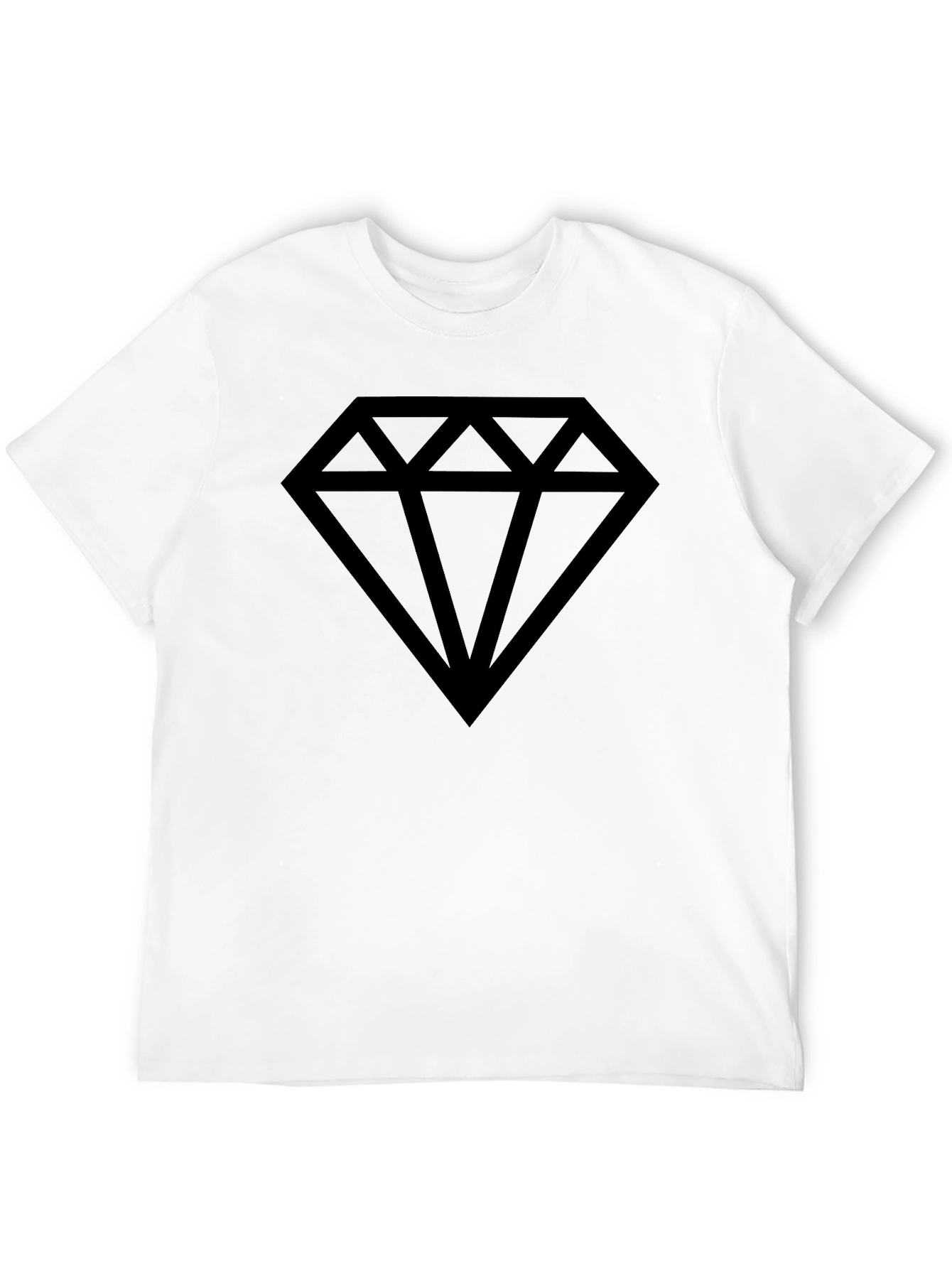 Black Diamond Graphic T-Shirt - Men's Black Tee view 12