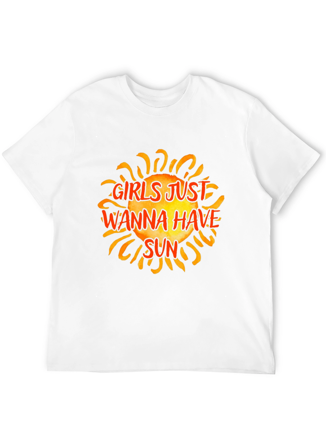 Black Girls Just Wanna Have Sun T-Shirt - Black Graphic Tee view 12