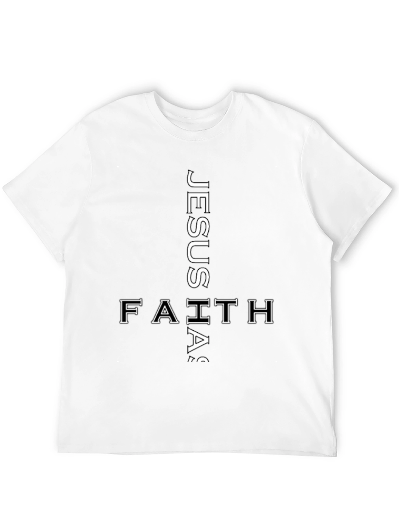 Black Faith-Based Black T-Shirt view 12