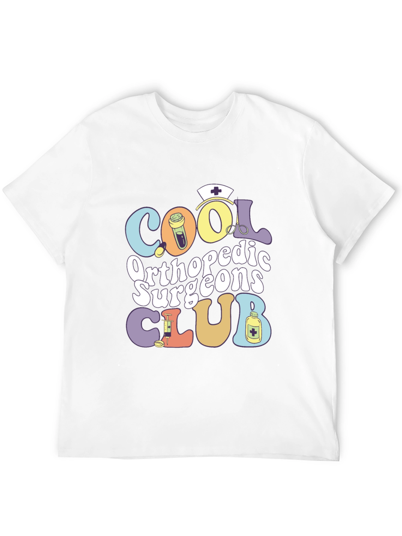 Black Cool Orthopedic Surgeons Club T-Shirt view 12