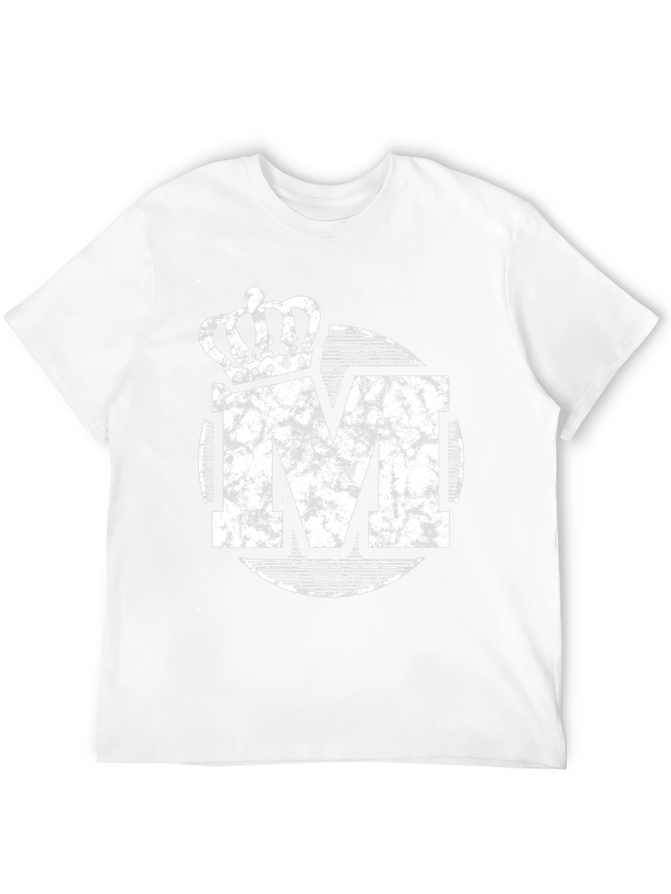 Black King M Crown Graphic Tee - Distressed Print view 12