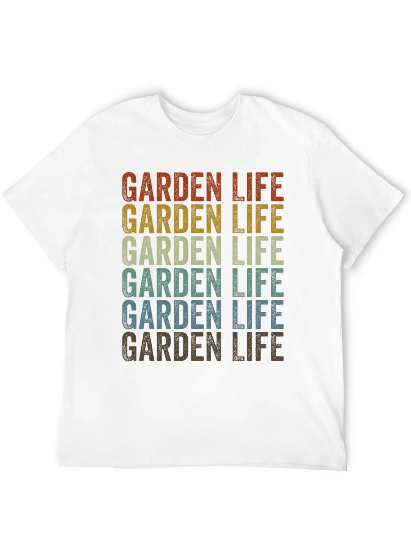 Black Vintage Garden Life Graphic Tee - Retro Style view 12