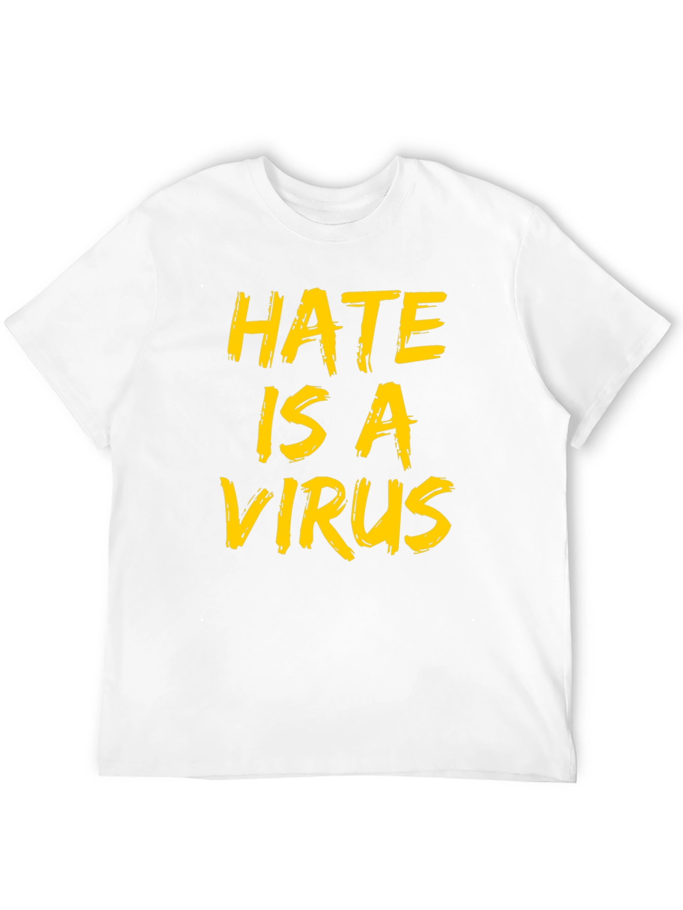 Hate is a Virus Graphic Tee - Black - 12