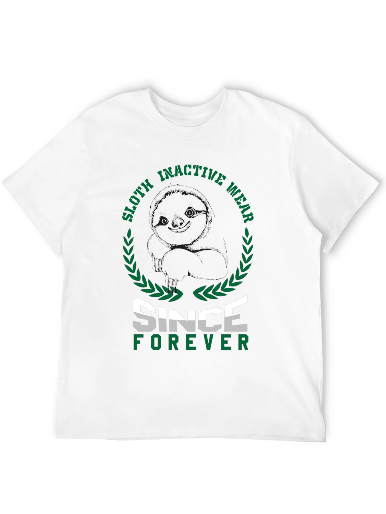 Black Sloth Inactive Wear Since Forever Black T-Shirt view 12