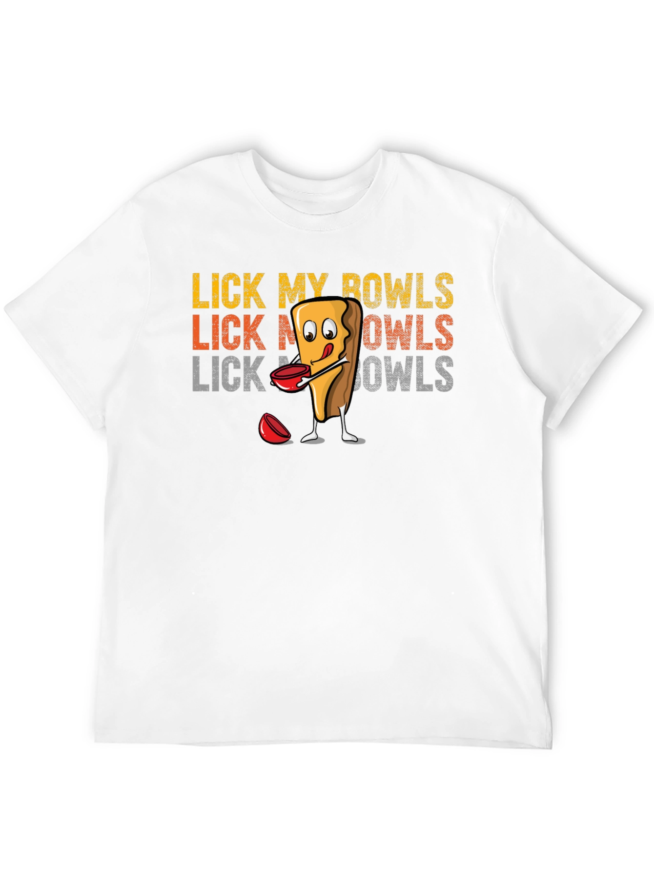 Black Lick My Bowls Graphic Tee view 12