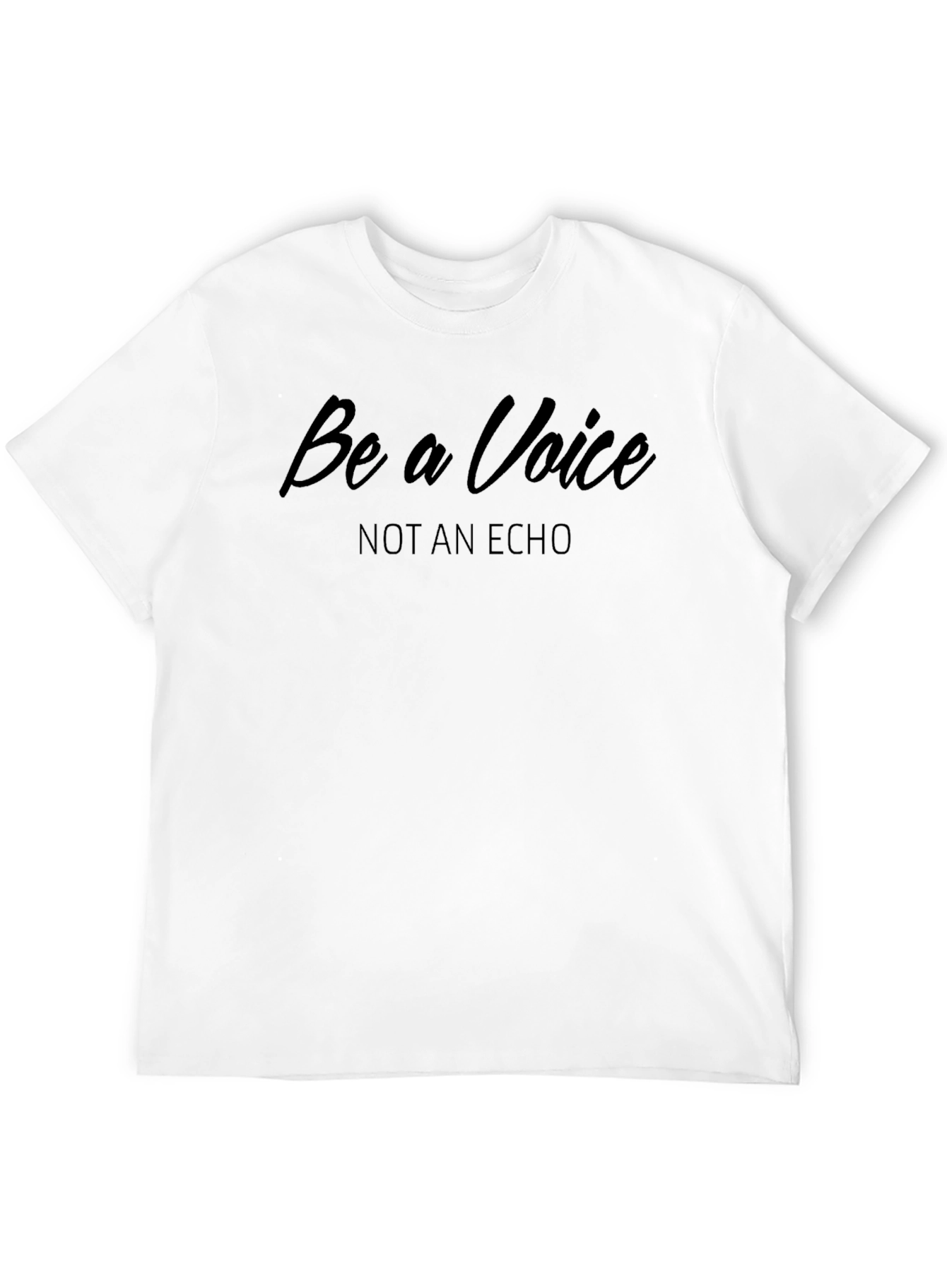 Black Be a Voice T-Shirt view 12