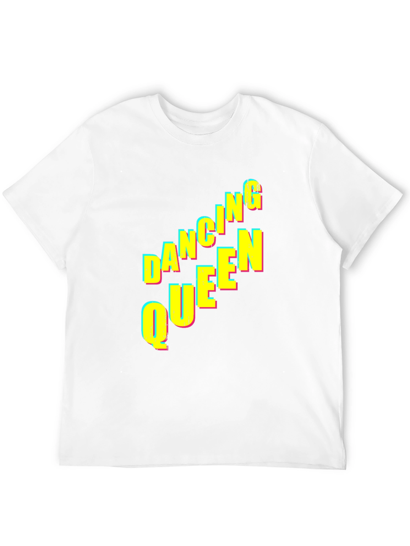 Black Dancing Queen Graphic Tee - Black Unisex T-Shirt view 12