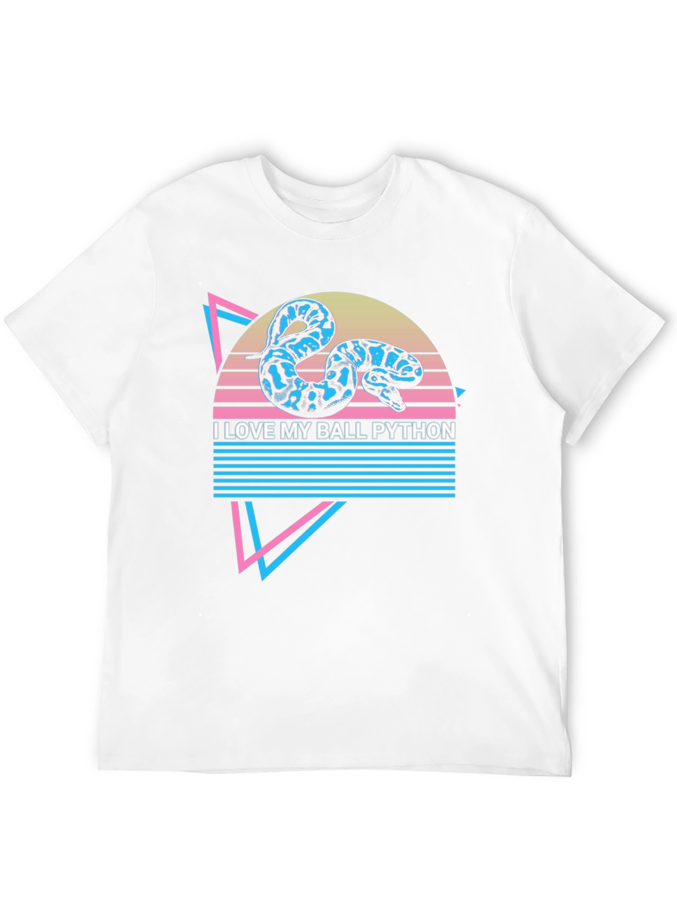I Love My Ball Python Graphic Tee - 12
