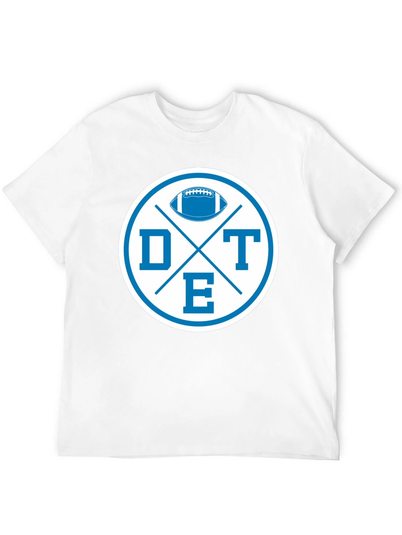 Black DTE Football Graphic Tee - Classic Sports Style view 12