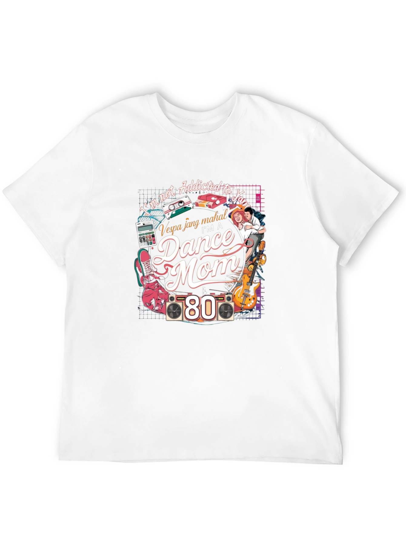 Black I'm a Dance Mom 80s T-Shirt view 12