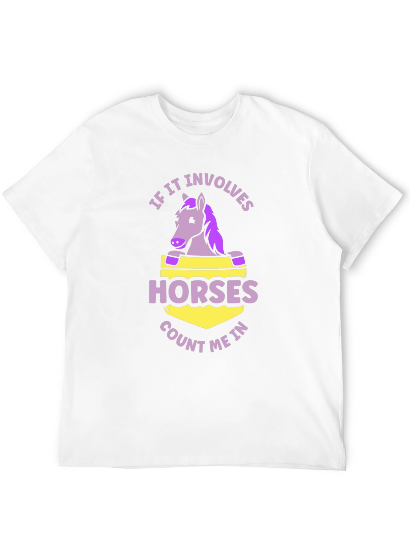 Black Horse Lover T-Shirt - Count Me In! view 12