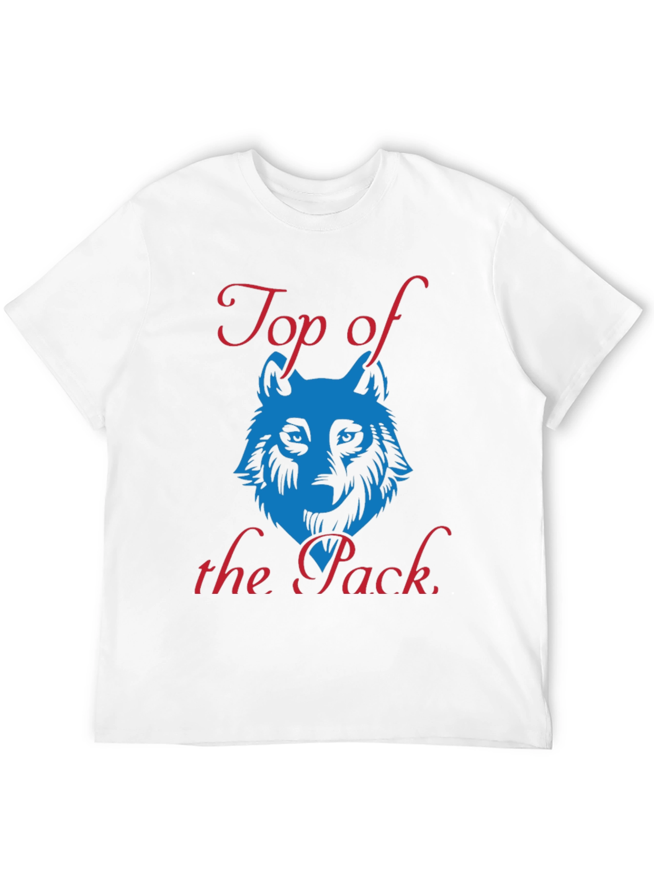 Black Top of the Pack Wolf Graphic T-Shirt view 12