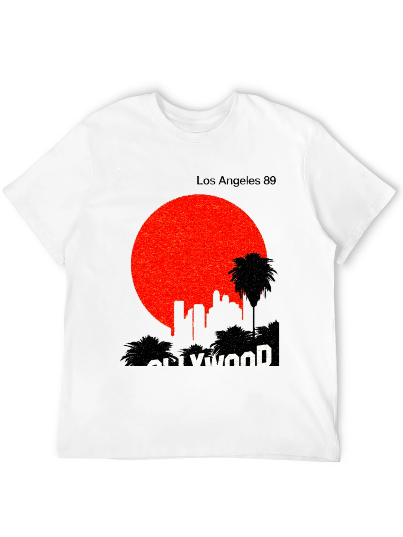 Black Los Angeles 89 Graphic T-Shirt view 12