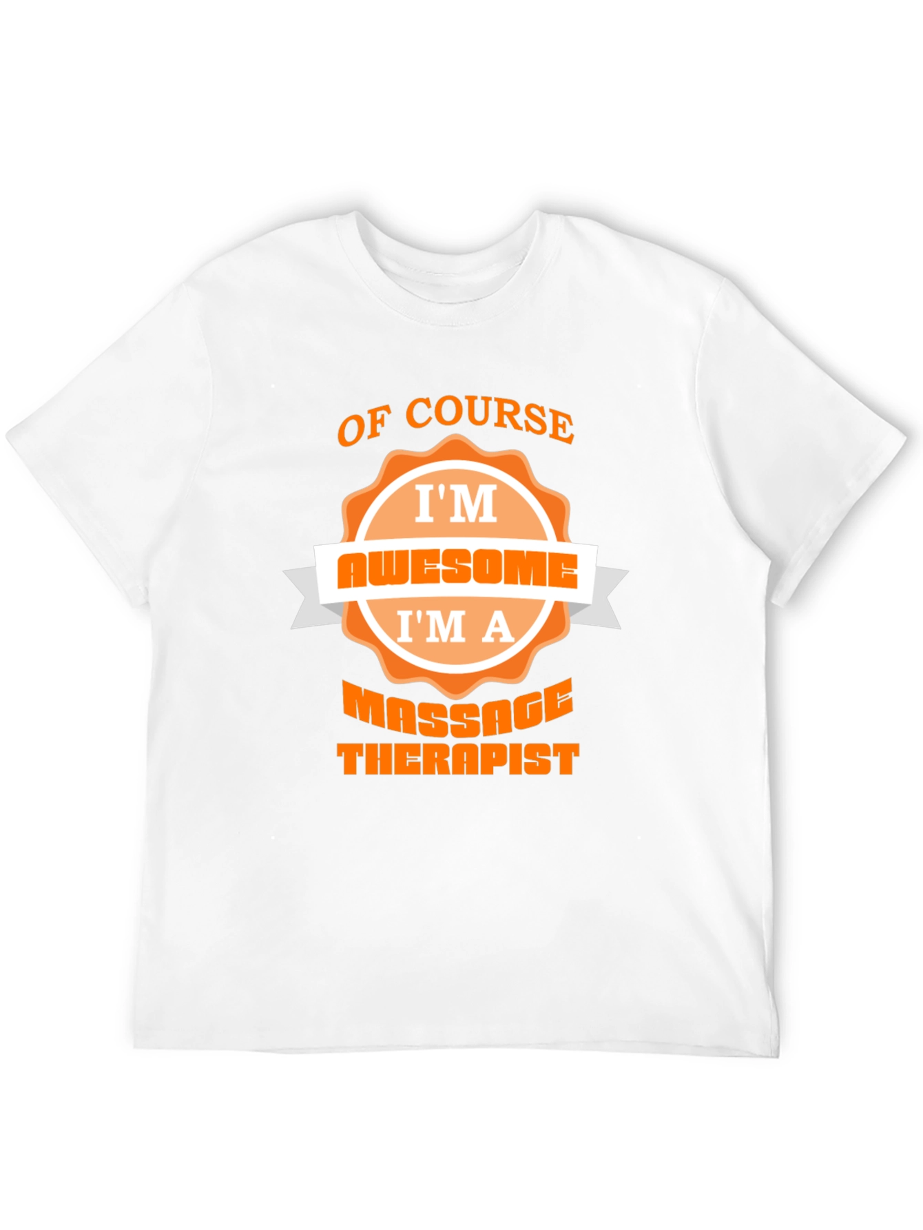 Black Massage Therapist Awesome Graphic Tee view 12