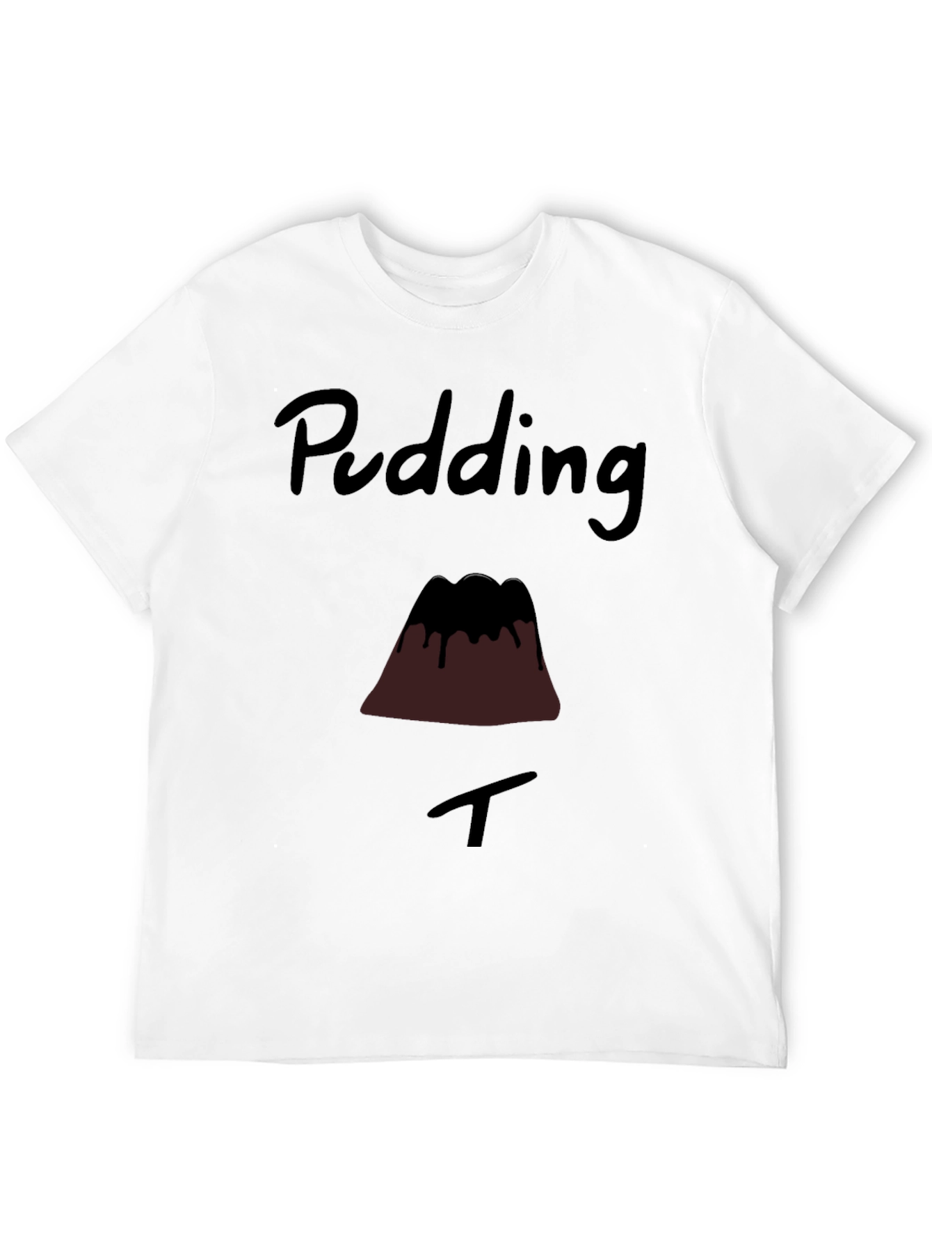 Black Pudding T-Shirt - Funny Dessert Graphic Tee view 12