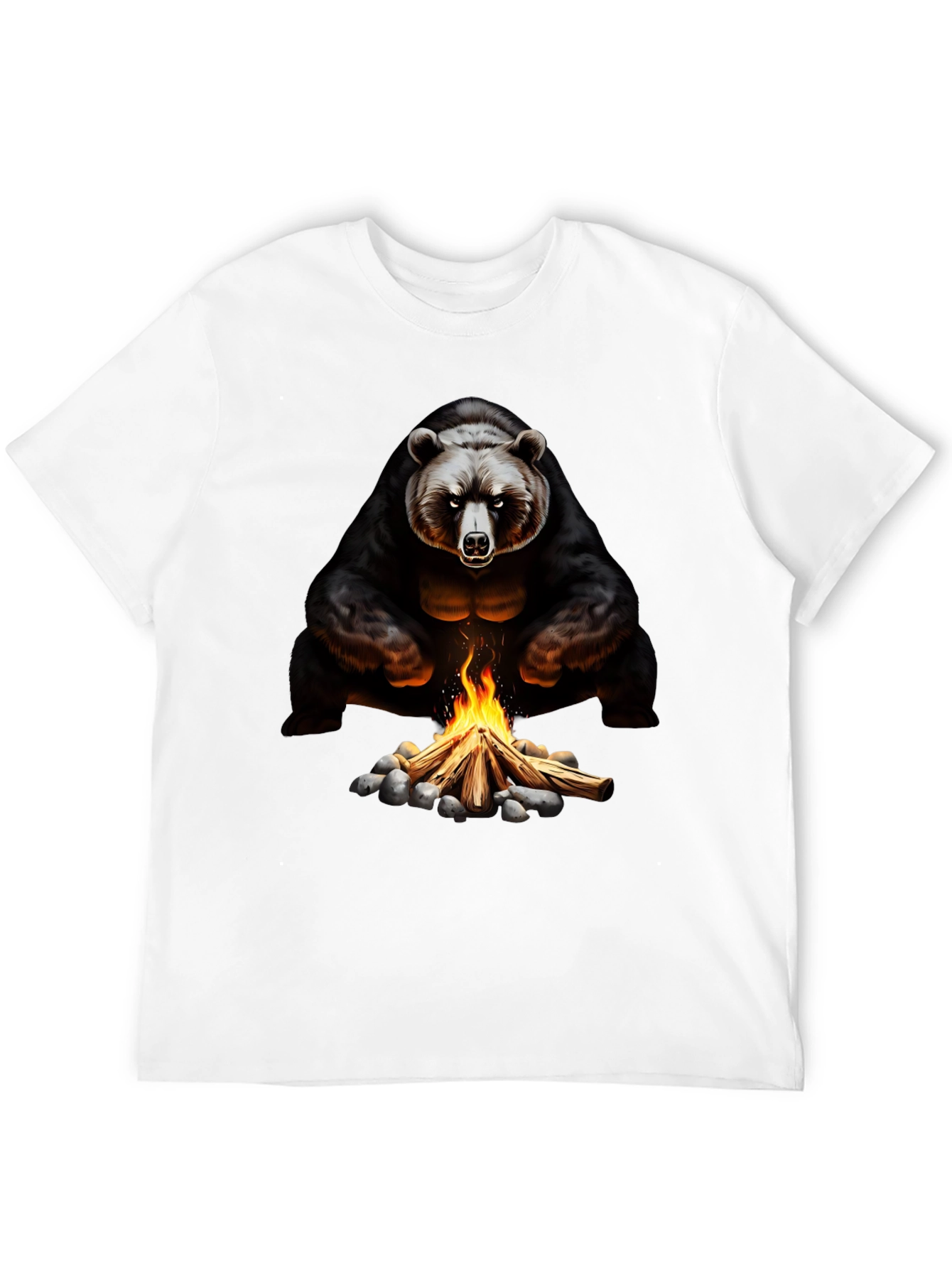 Black Bear Campfire Graphic Tee view 12
