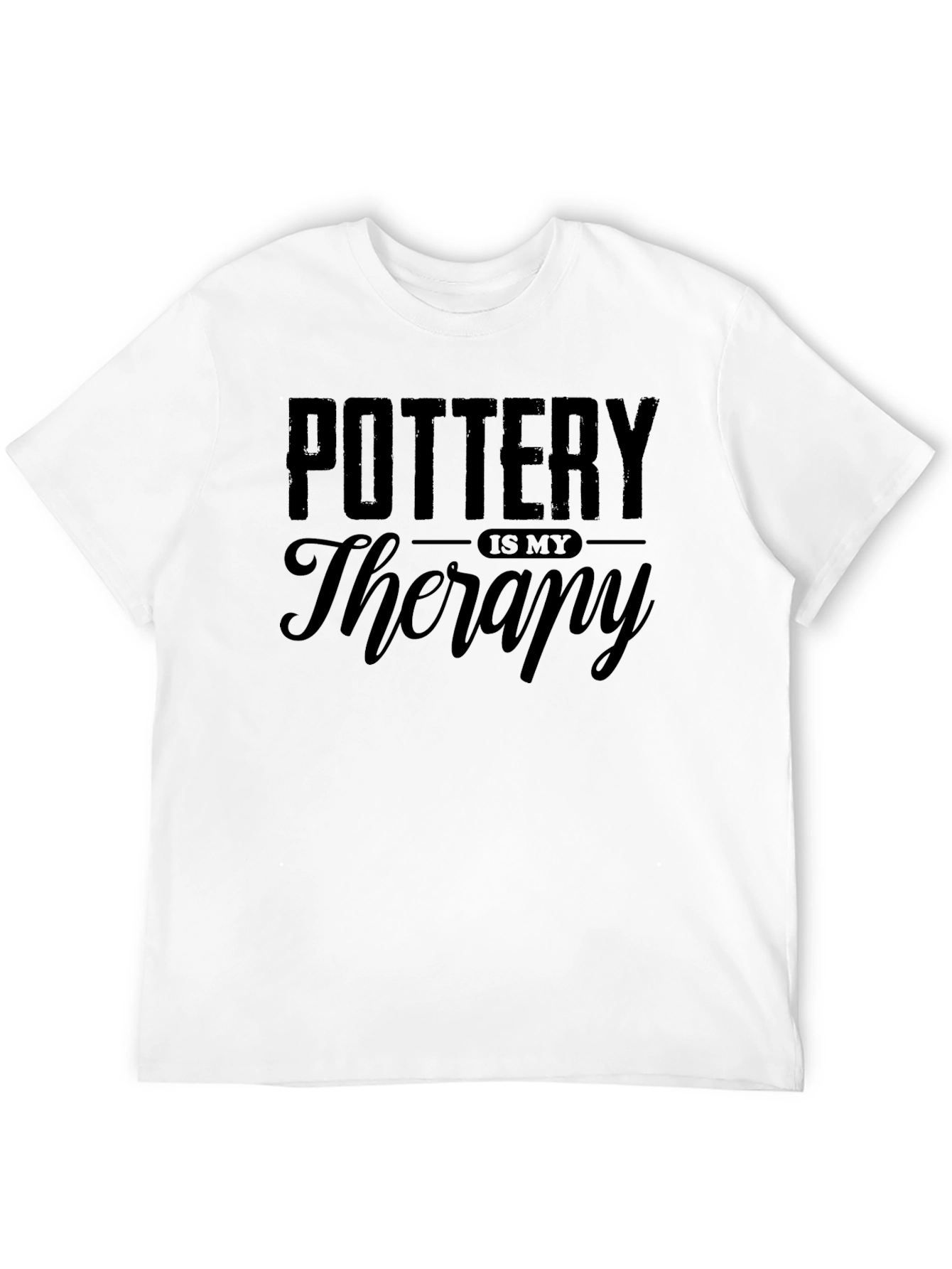 Pottery is My Therapy Graphic T-Shirt - 12