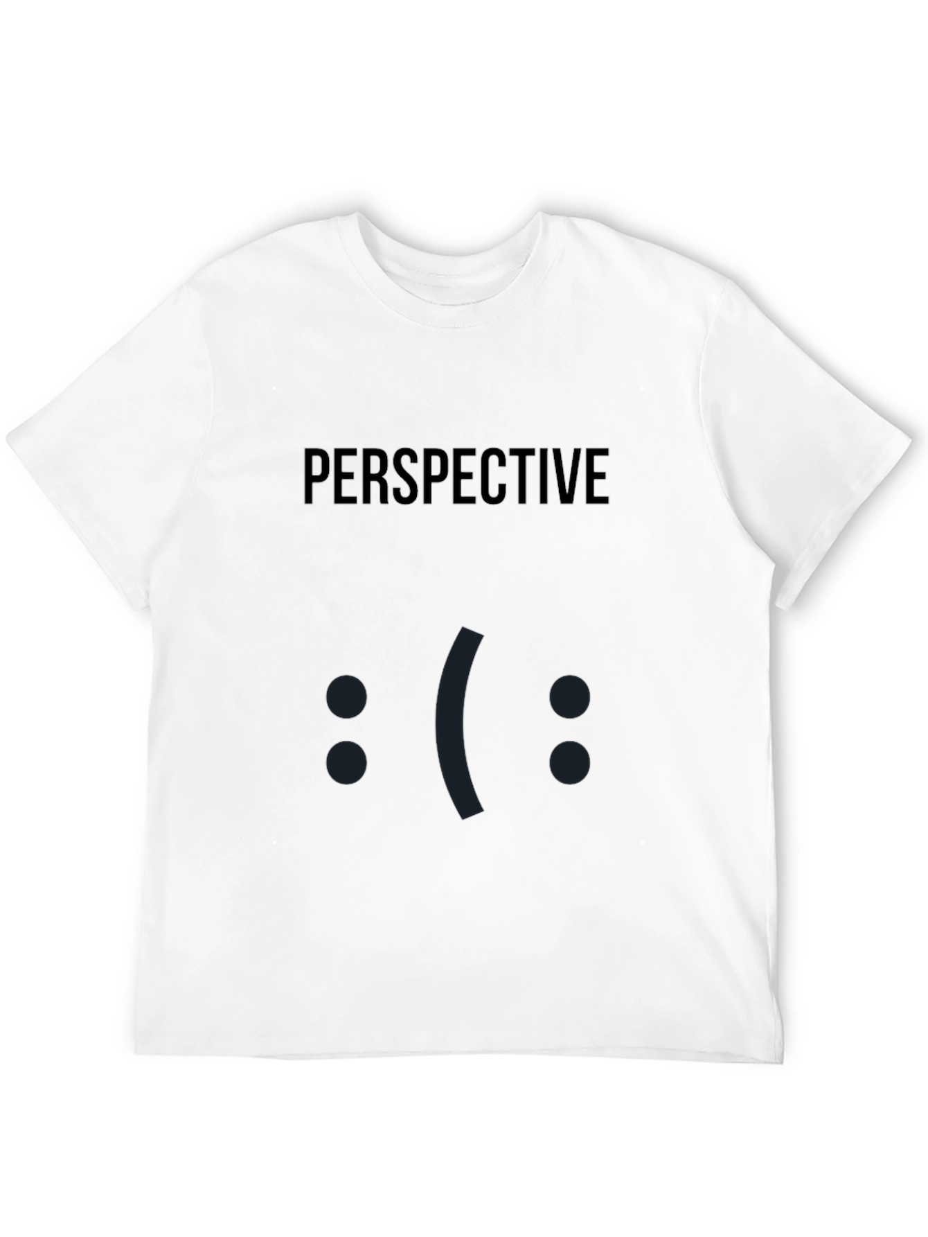 Black Perspective Graphic T-Shirt view 12