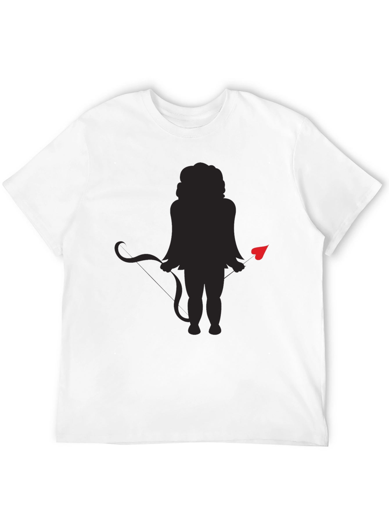Black Devil Cupid Graphic Tee - Men's Black T-Shirt view 12
