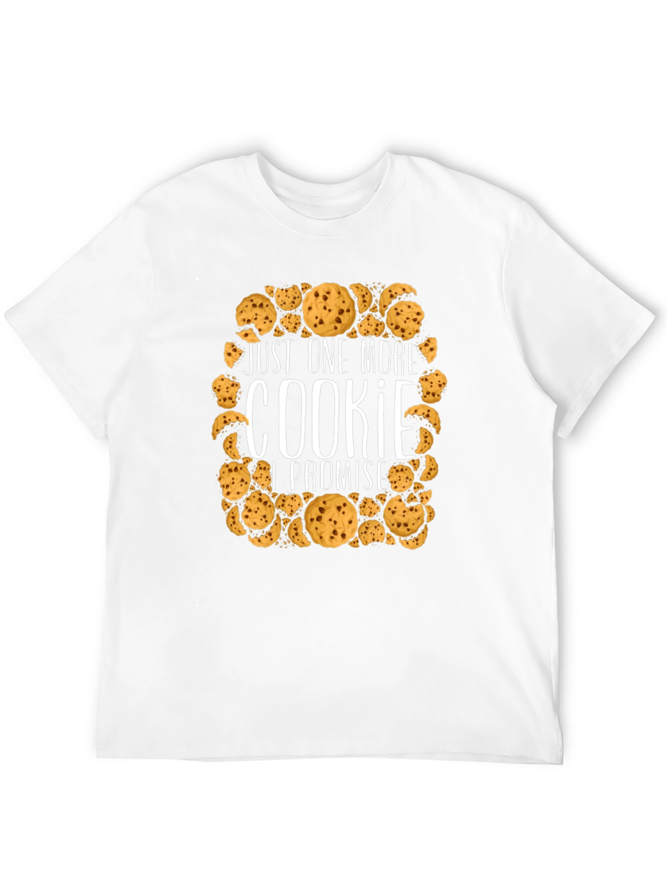 Black Just One More Cookie Promise Tee view 12