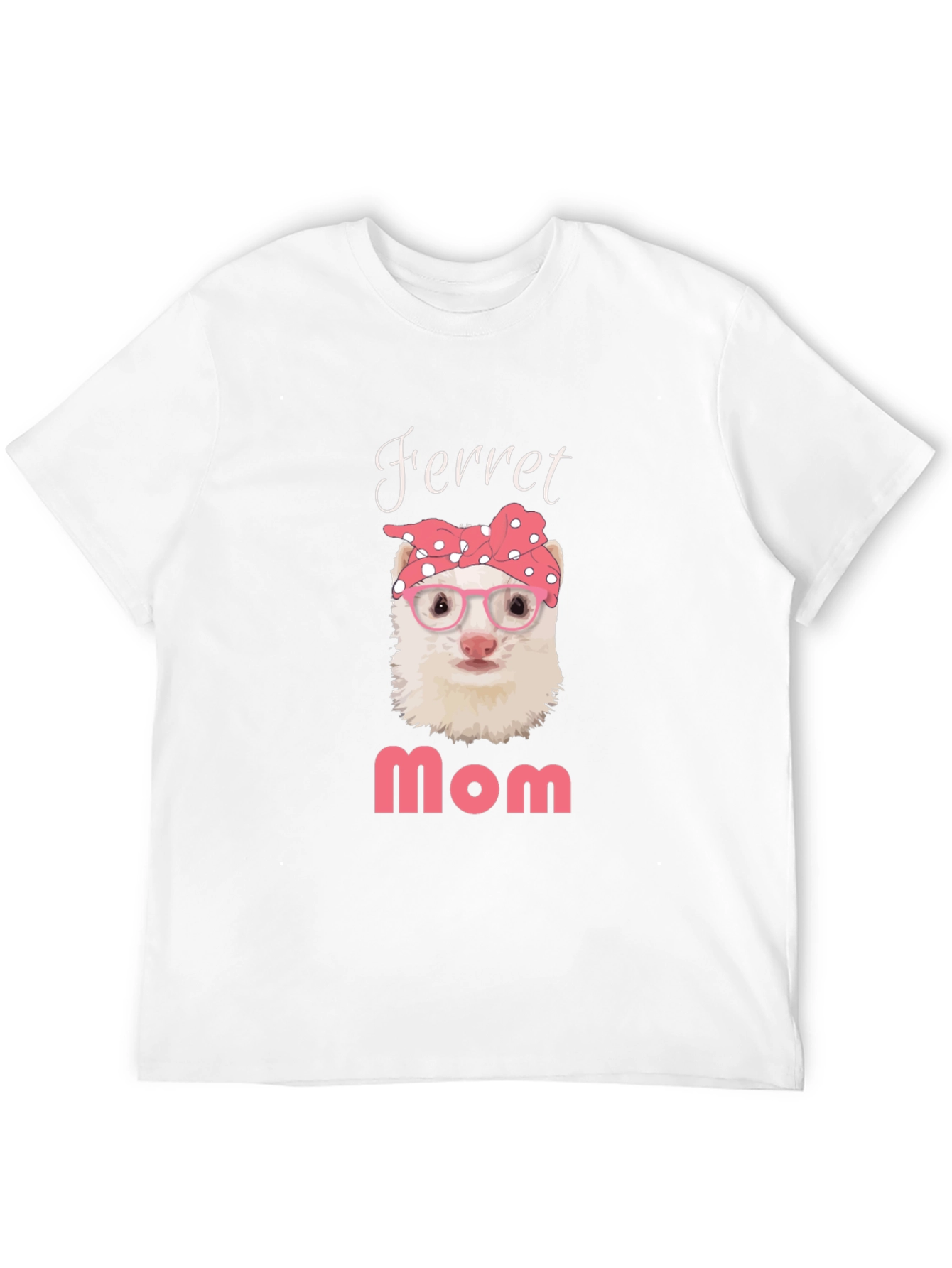 Black Ferret Mom T-Shirt - Cute Pet Owner Tee view 12