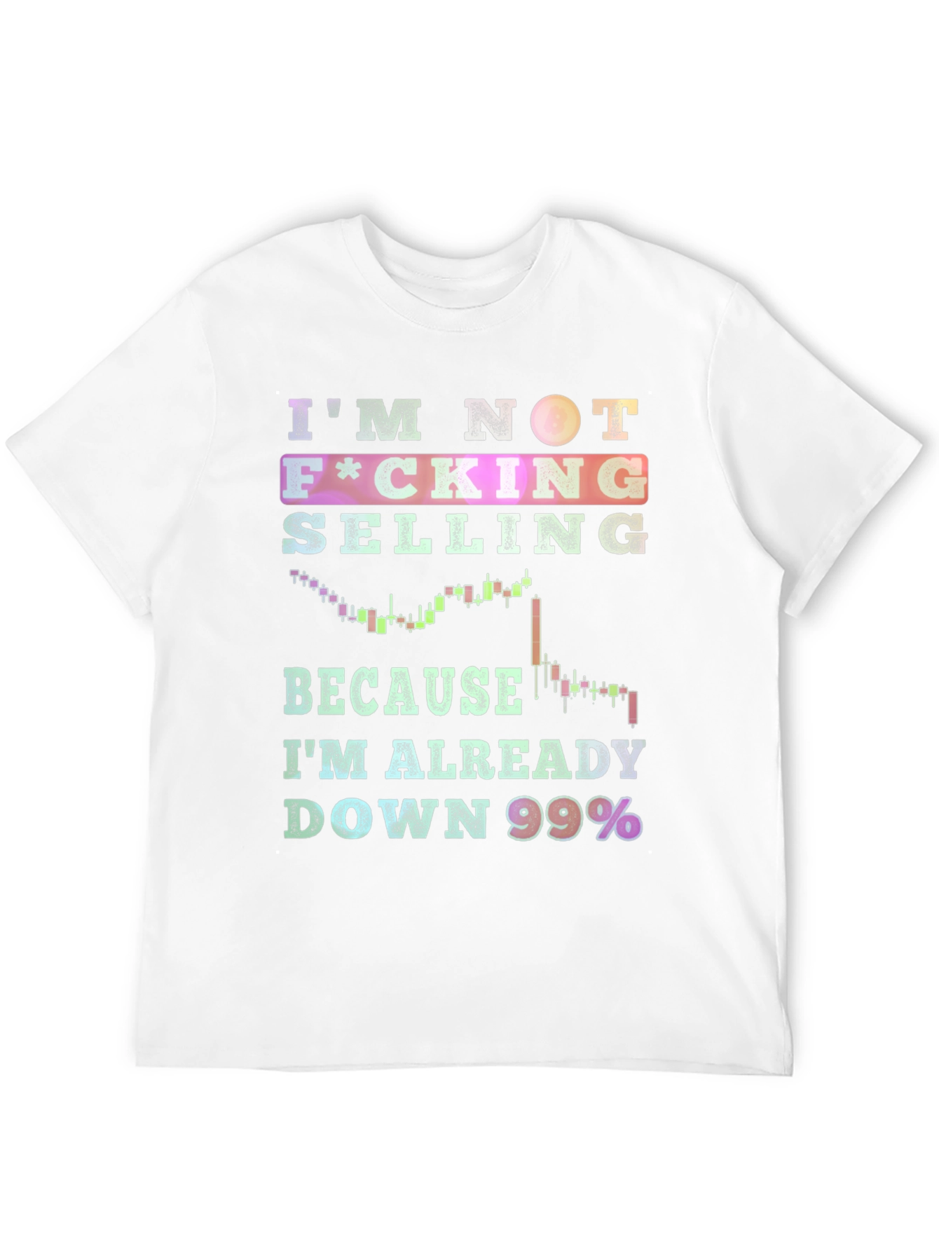 Black I'm Not Selling T-Shirt - Down 99% view 12