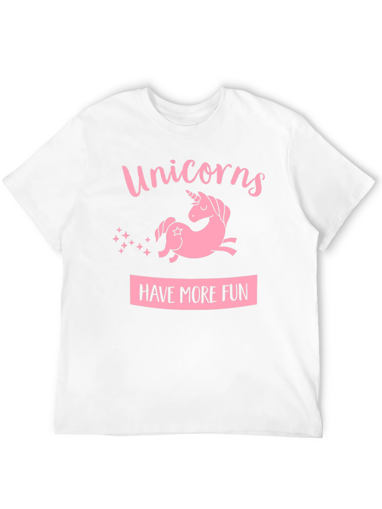 Black Unicorns Have More Fun Black T-Shirt view 12