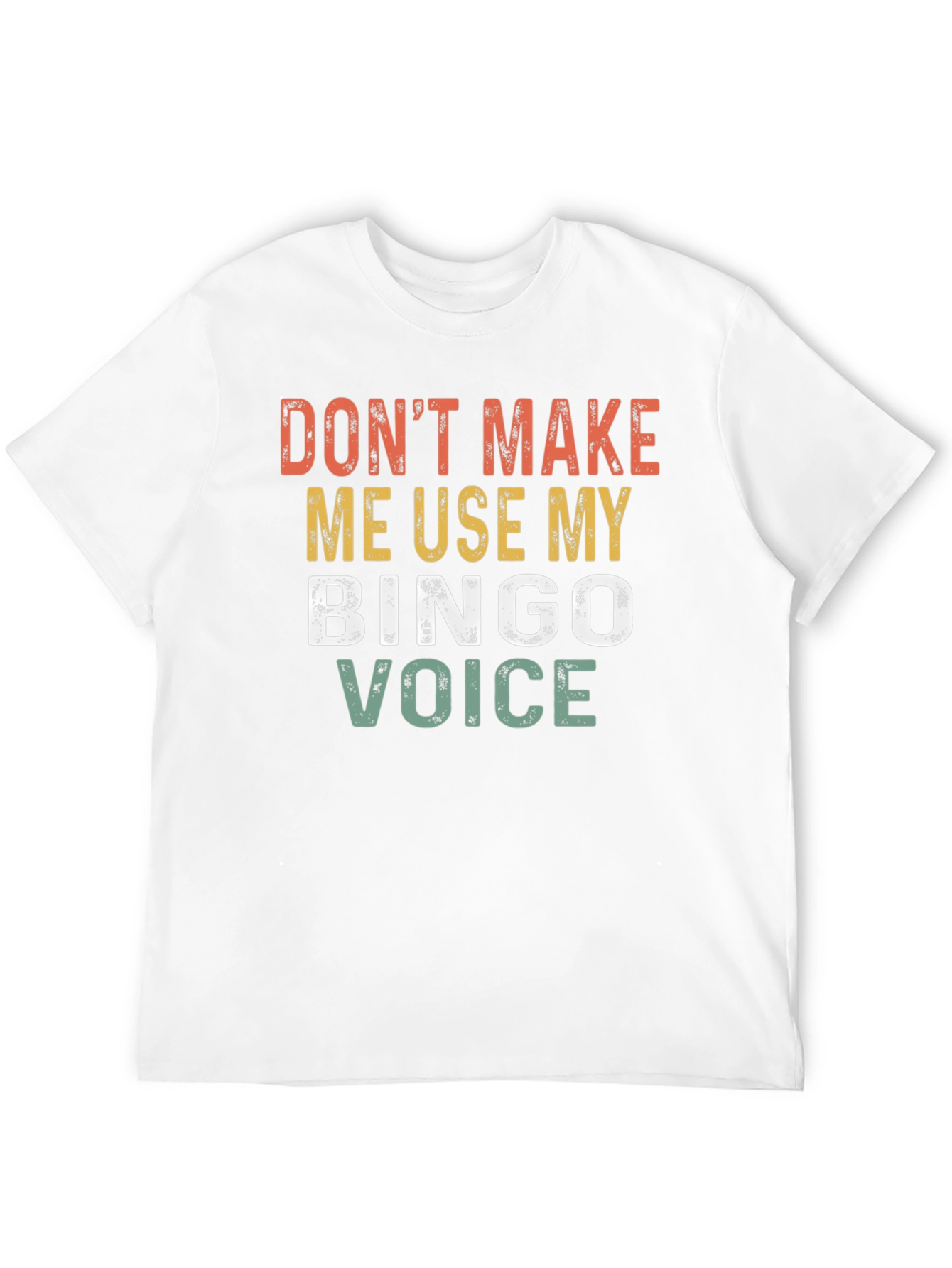 Black Bingo Voice T-Shirt - Funny Bingo Lover Gift view 12