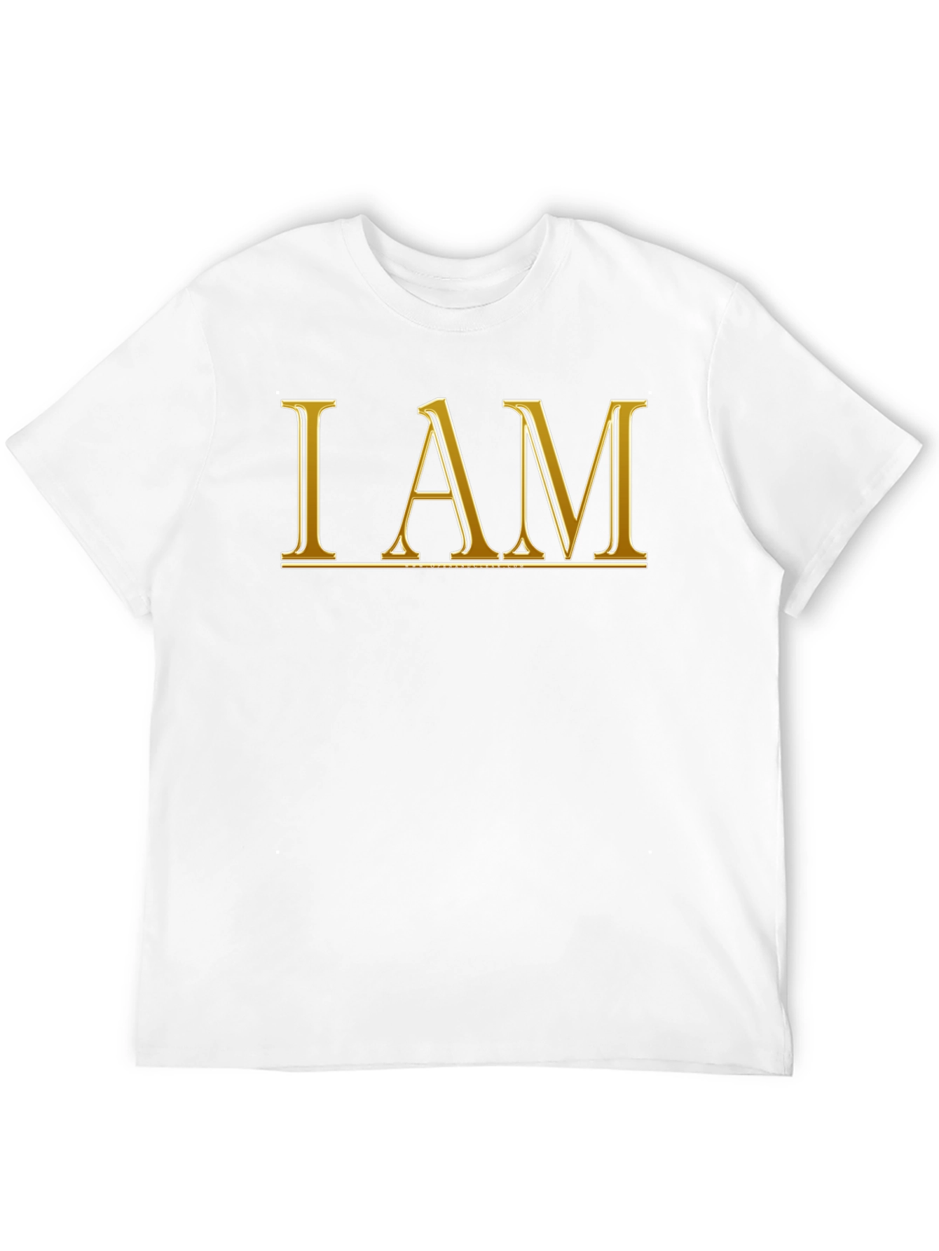 Black I AM Graphic T-Shirt - Black Cotton Blend view 12
