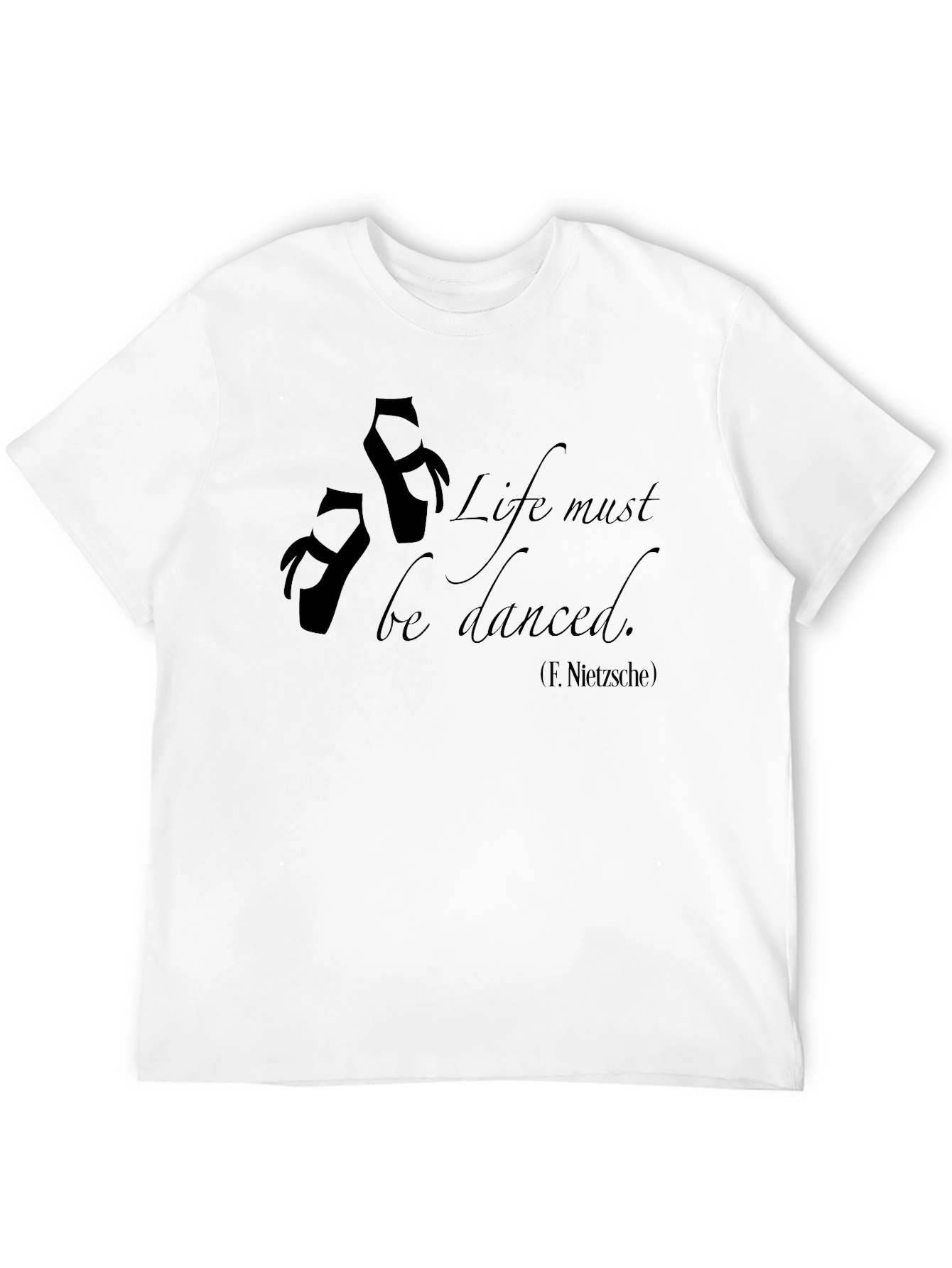 Black Life Must Be Danced T-Shirt - Ballet Inspired Tee view 12