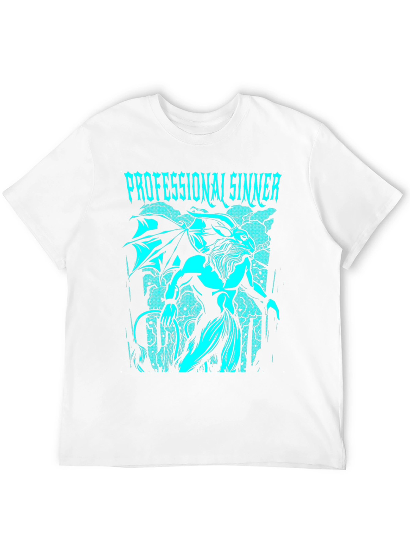 Black Professional Sinner Graphic T-Shirt view 12