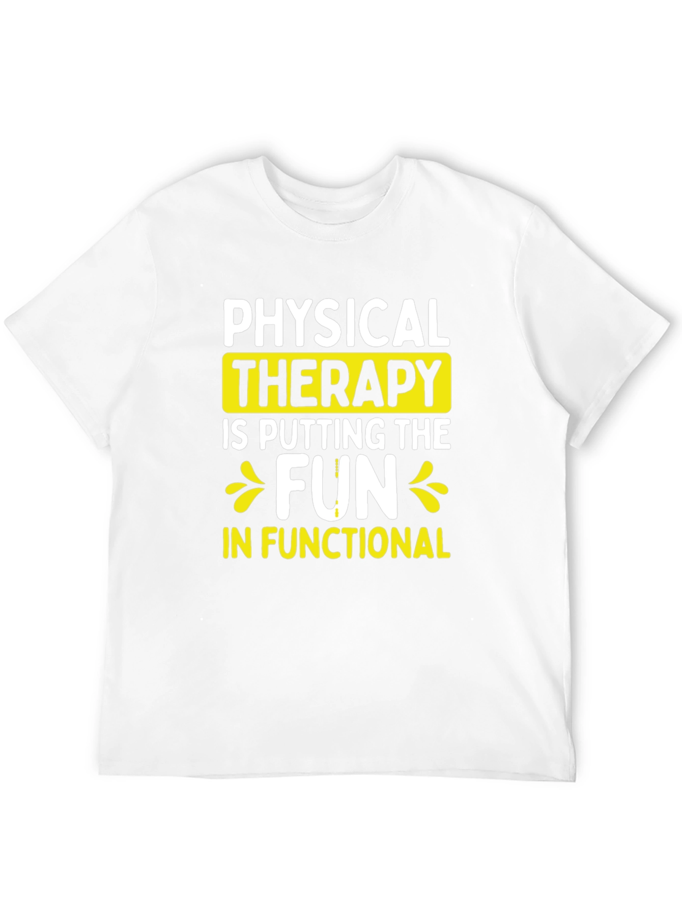 Black Physical Therapy Fun T-Shirt - Functional Fitness Tee view 12