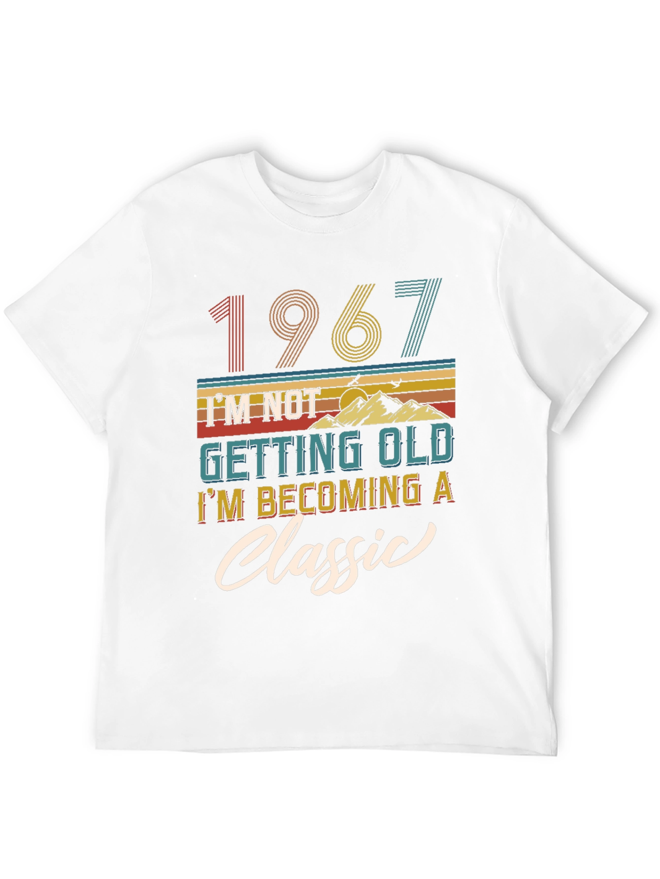 Black 1967 Classic Birthday T-Shirt  view 12