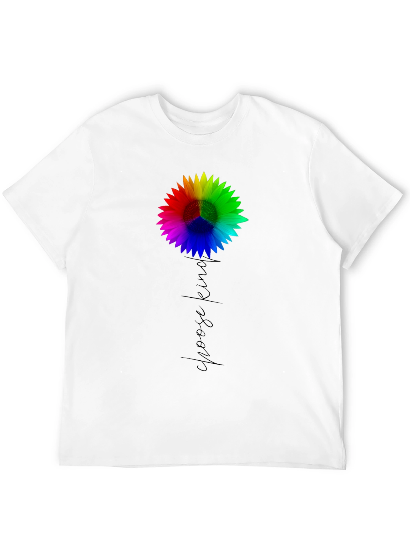 Black Choose Kind Sunflower Tee - Black view 12