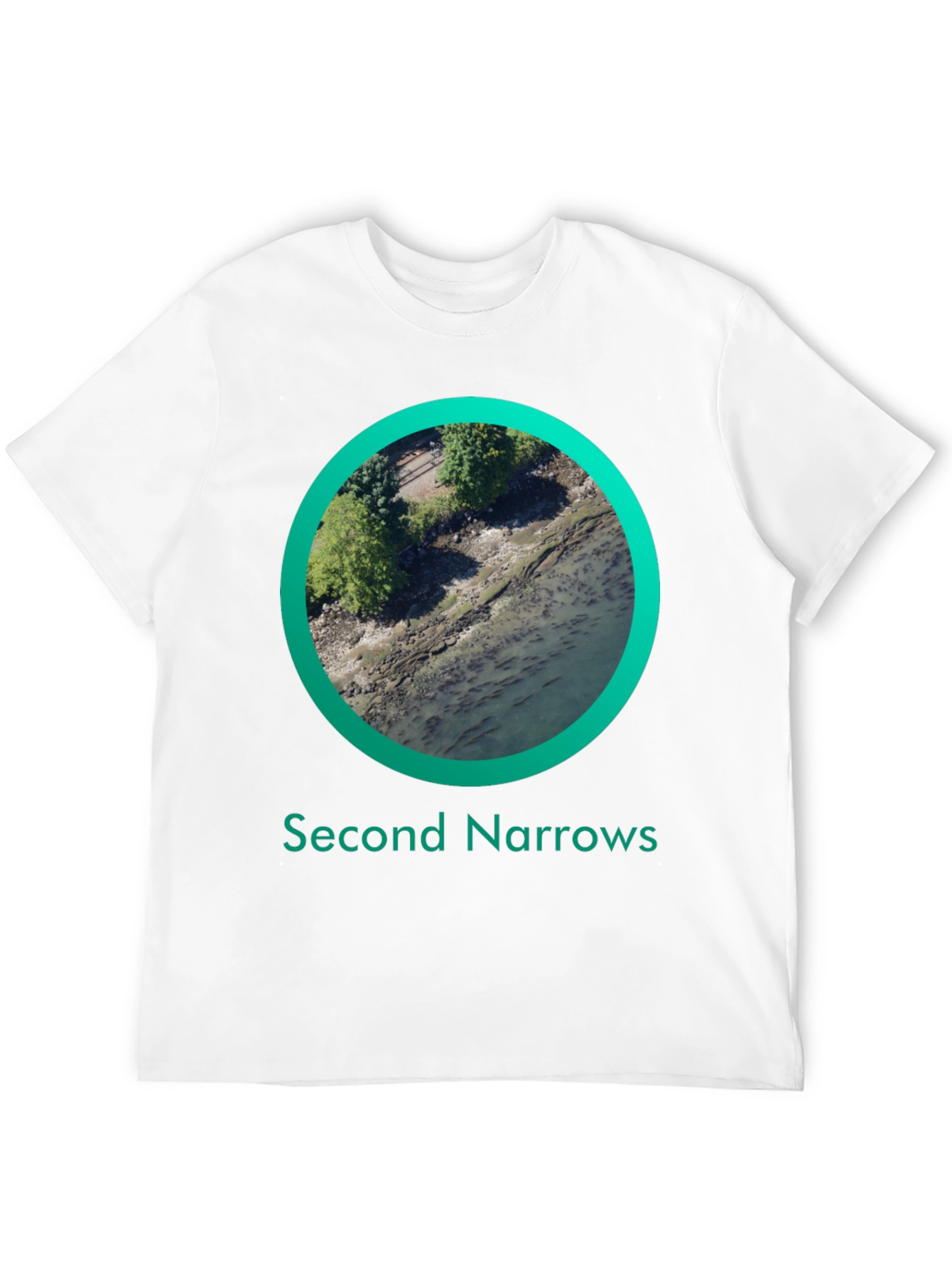 Black Second Narrows Graphic T-Shirt - Black view 12