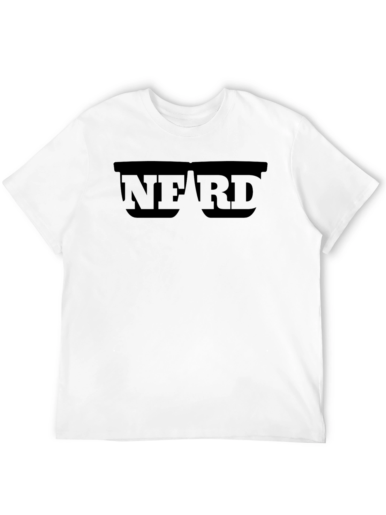 Black Nerd Sunglasses Graphic T-Shirt - Cool Geek Style view 12