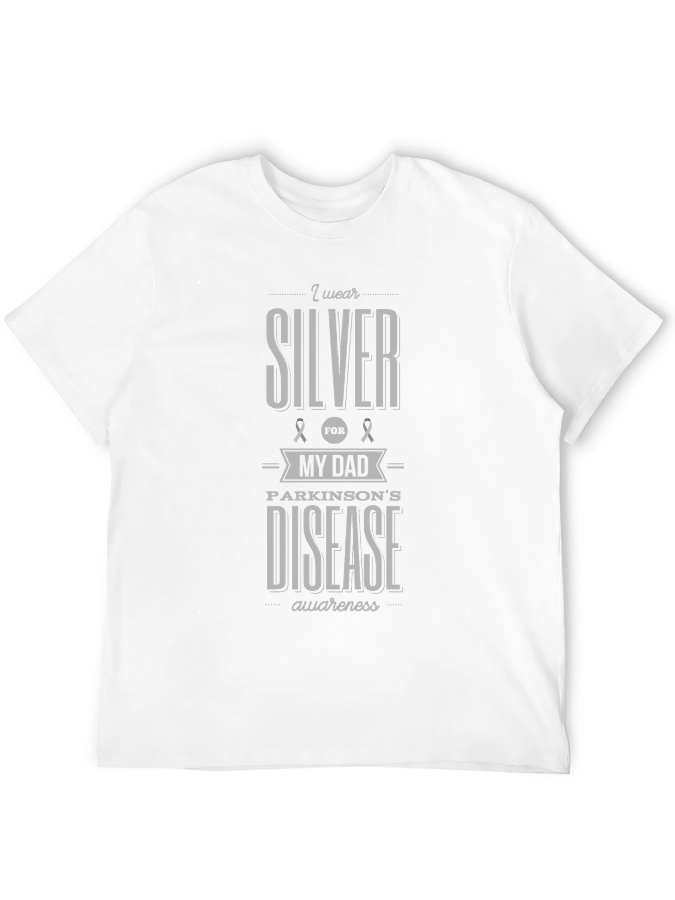 Parkinson's Disease Awareness Ribbon T-Shirt - 12