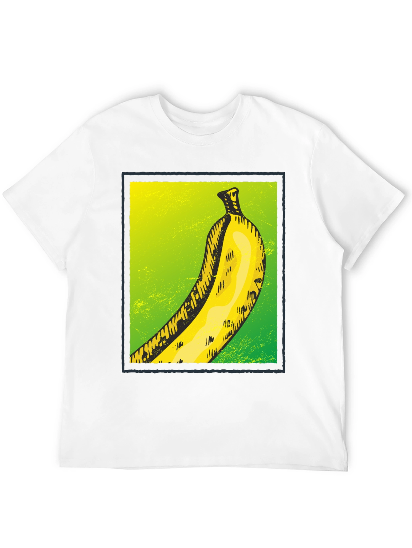 Black Banana Graphic Tee - Quirky Fruit Design view 12