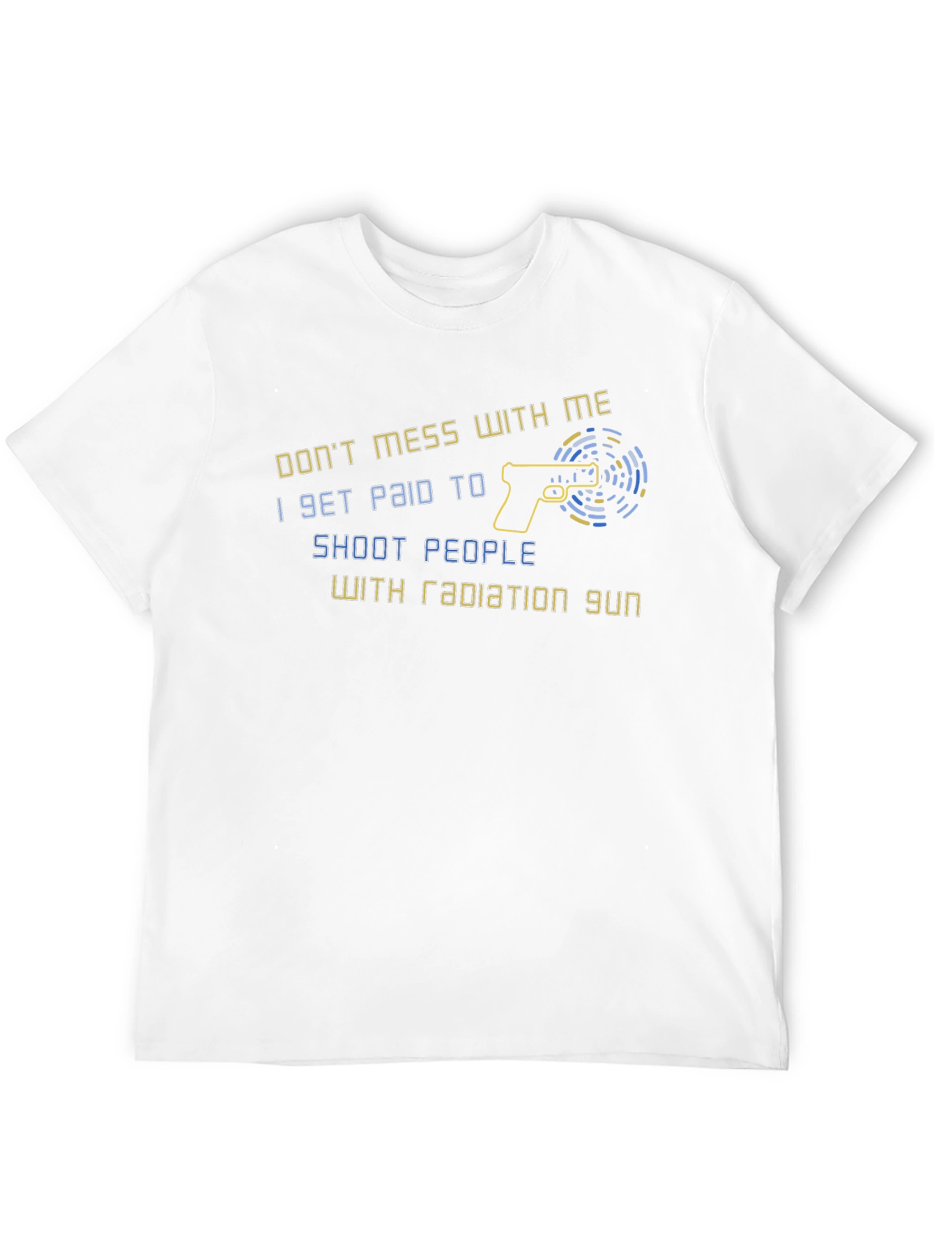 Black Don't Mess With Me T-Shirt view 12