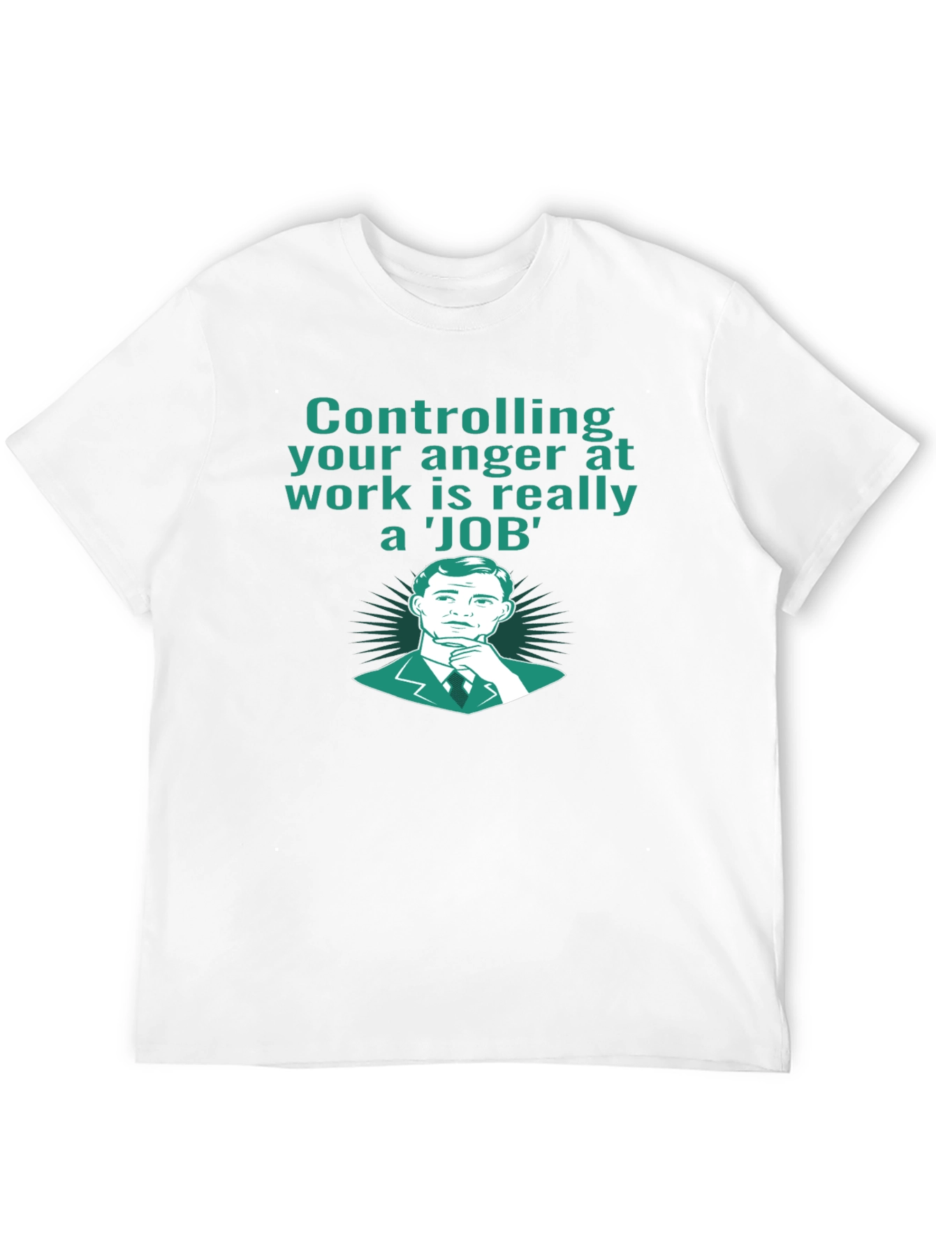 Black Controlling Anger T-Shirt view 12