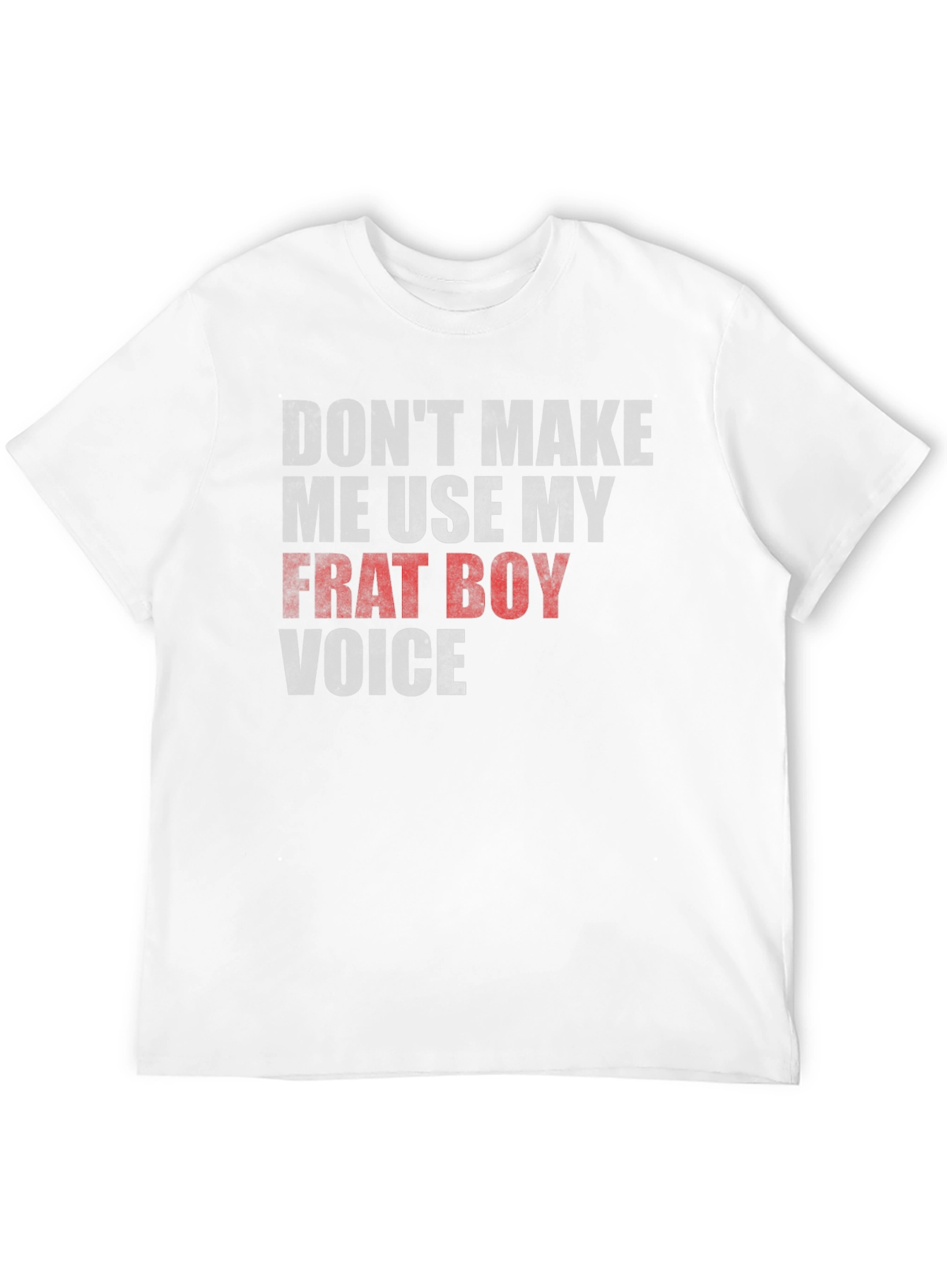 Black Don't Make Me Use My Frat Boy Voice Graphic Tee view 12