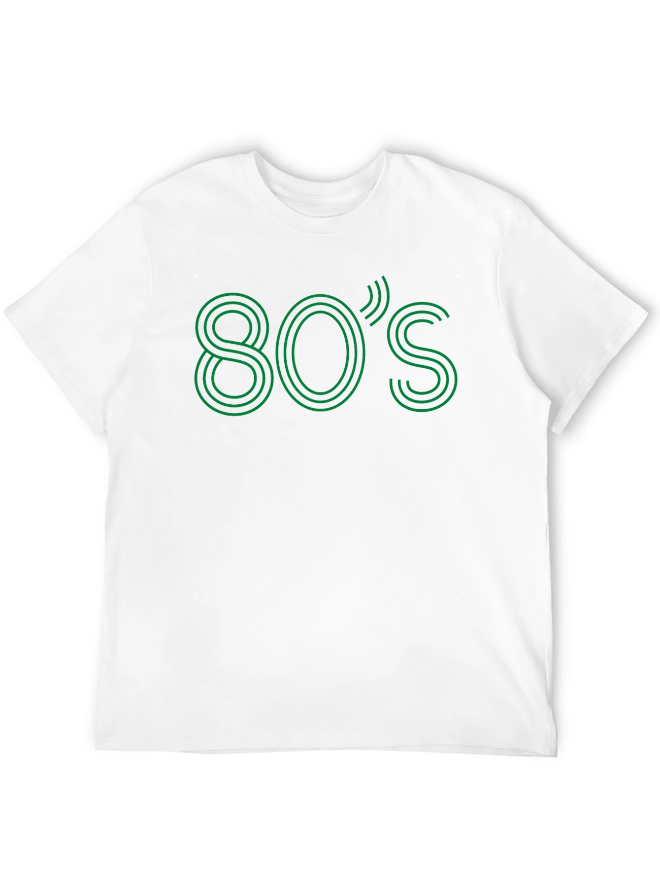 Black Retro 80's Style T-Shirt view 12