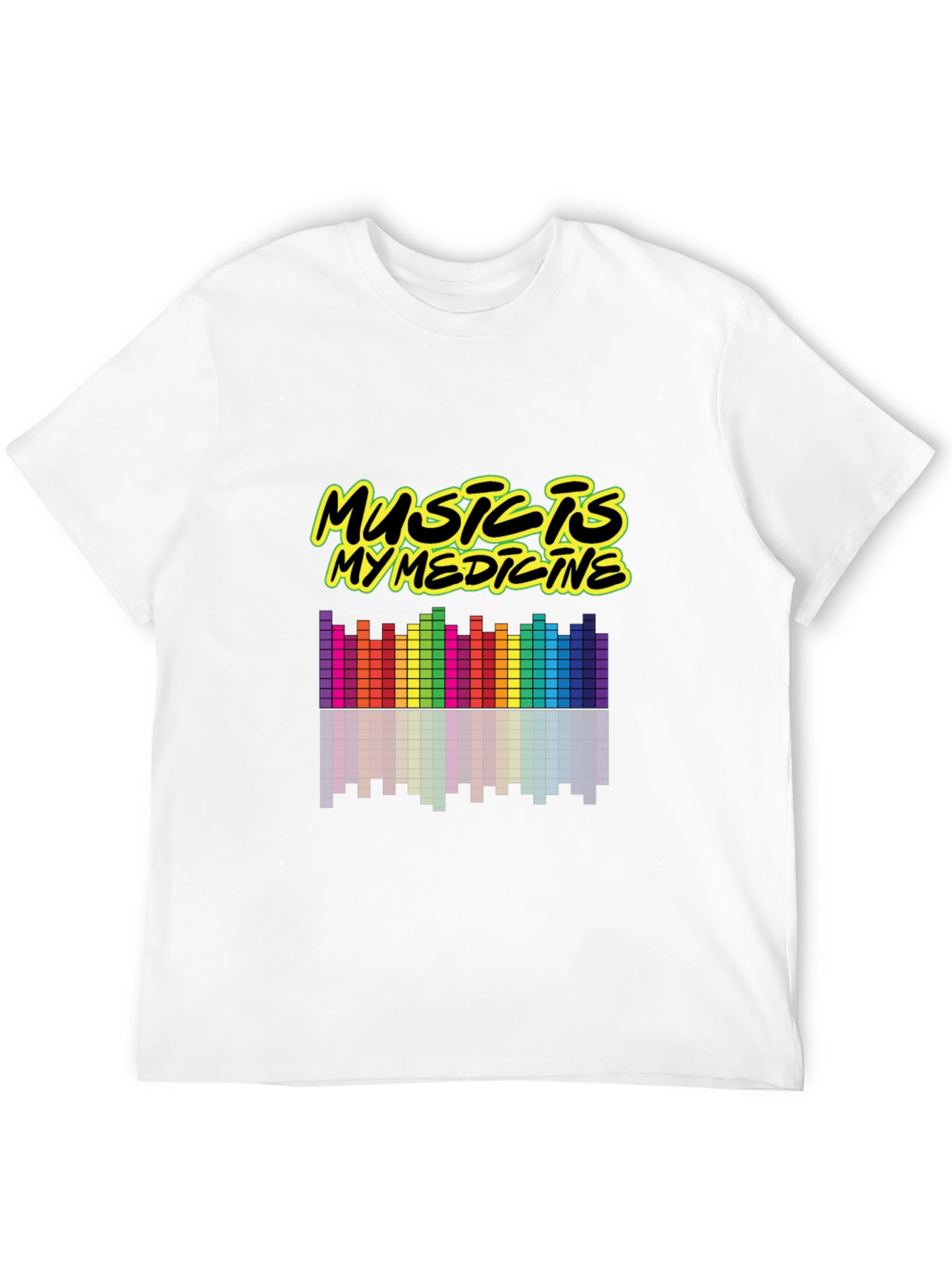 Black Music is My Medicine Graphic T-Shirt view 12