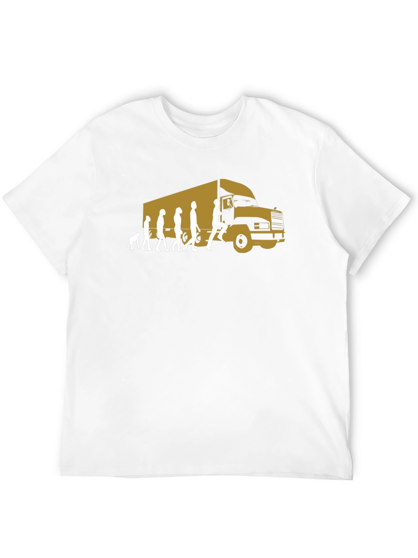 Black Trucker Evolution Graphic T-Shirt - Black view 12