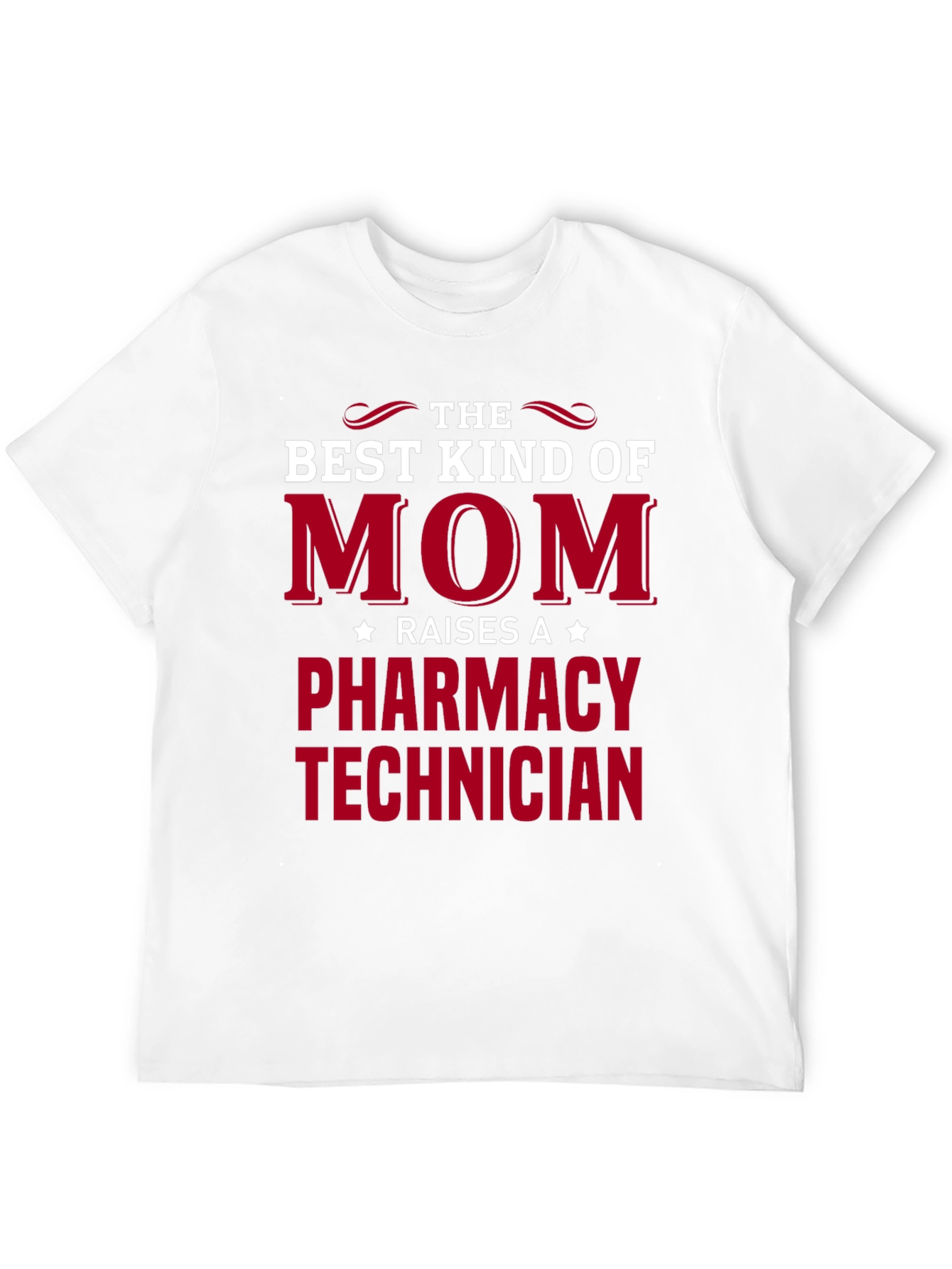 Black Best Mom Raises a Pharmacy Technician T-Shirt view 12