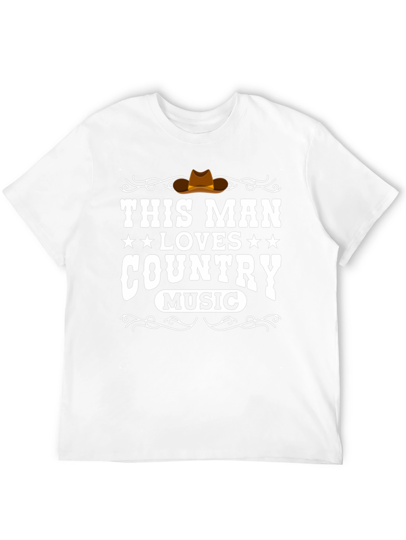 Black Country Music Lover T-Shirt - Western Style Graphic Tee view 12