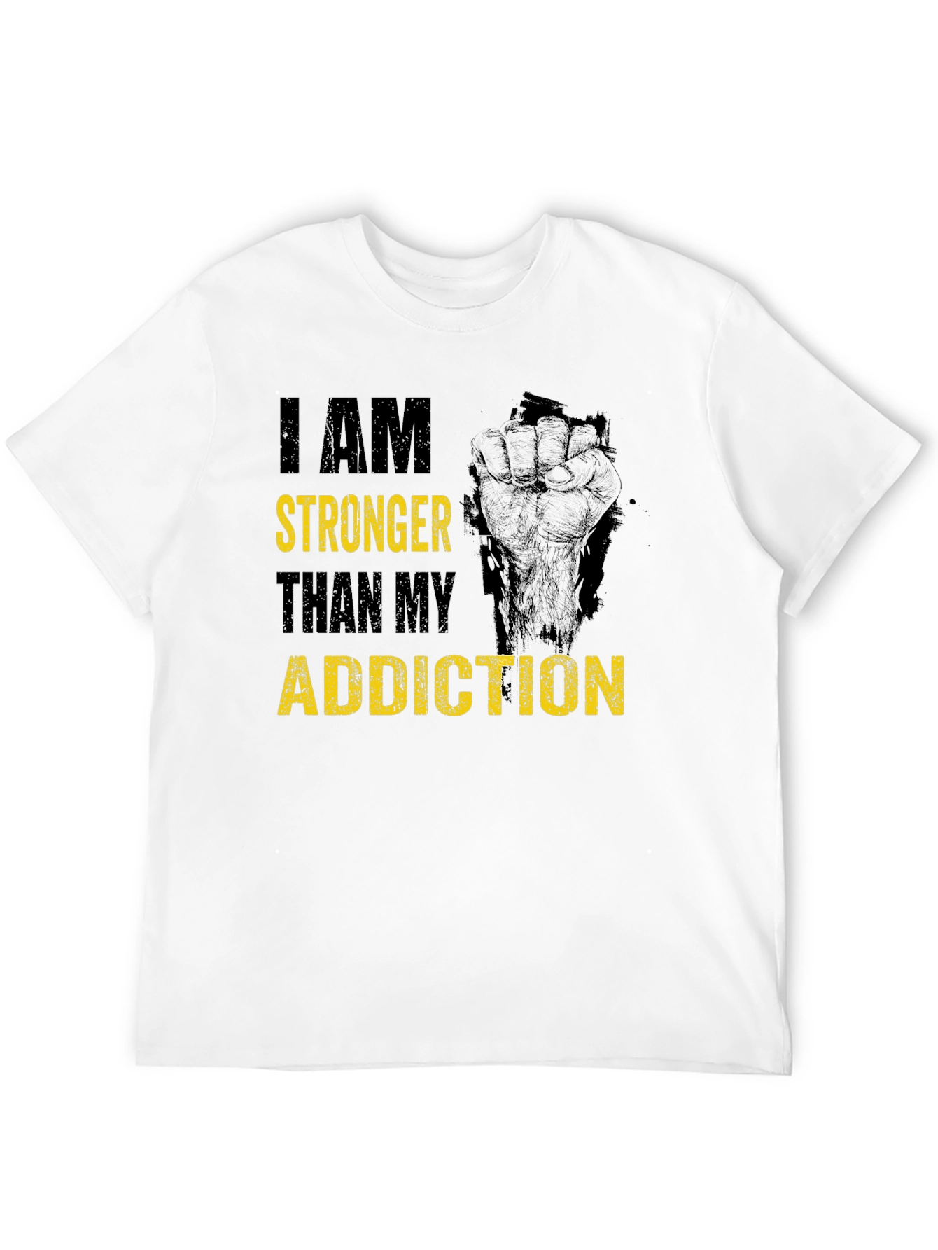 Stronger Than My Addiction T-Shirt - 12